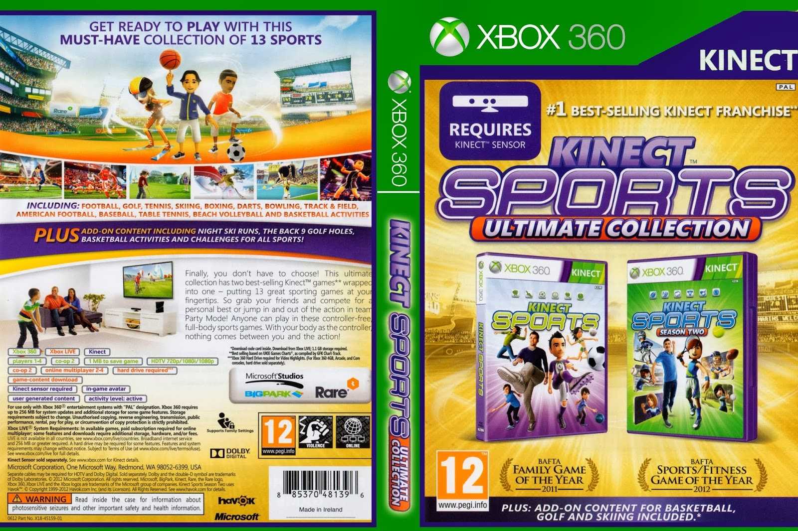 Геймспорт сайт. Kinect Sports Xbox 360. Kinect Sports Ultimate. Kinect Sports (Xbox 360) Скриншот. Kinect Sports диск.