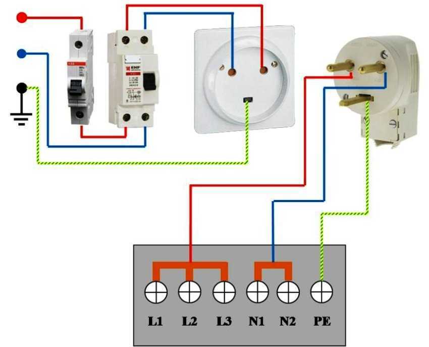 Схема подключения индукционной плиты 220 вольт
