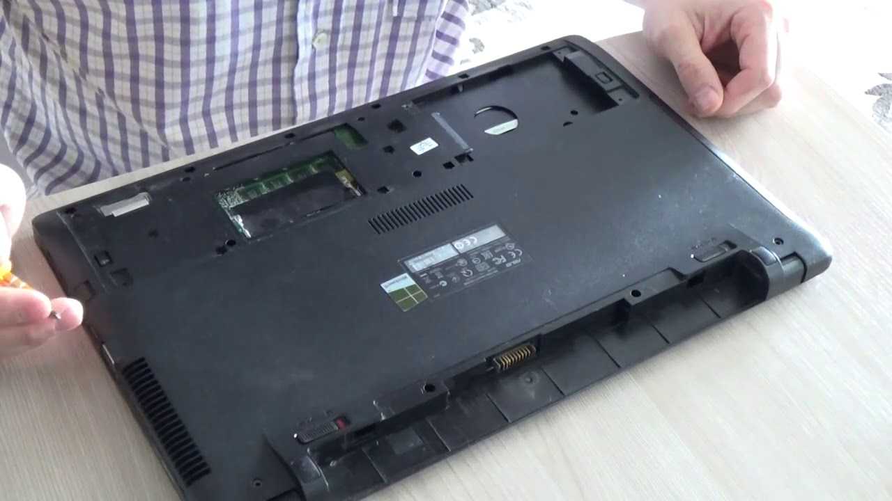 Как самостоятельно разобрать ноутбук на примере HP, Asus, Acer, Lenovo