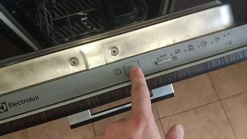 Посудомоечная машина electrolux ошибка i30 как устранить - техпорт