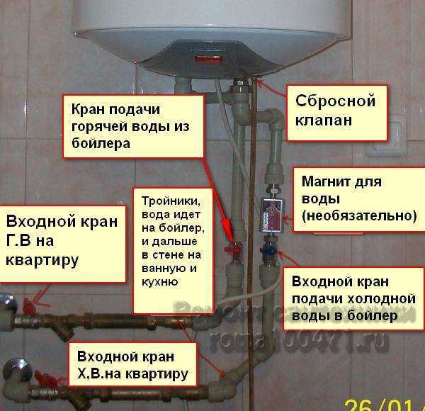 Как слить воду с водонагревателя если он не используется