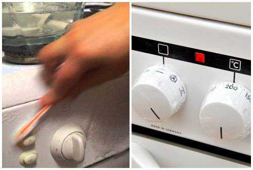 Как помыть ручки у газовой плиты гефест
