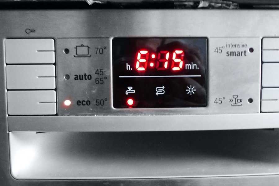 Индикатор на посудомоечной машине: причины появления, и что с этим делать