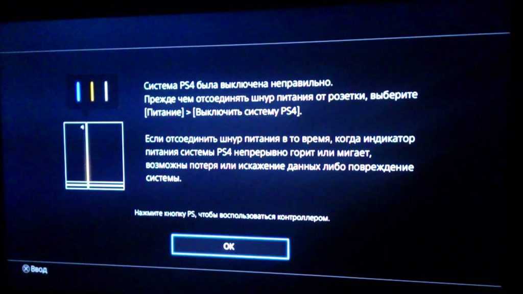 Ps4 моргает изображение