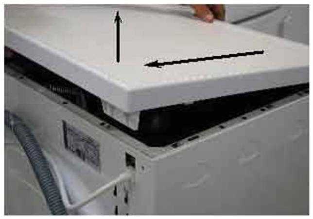 Как правильно открыть верхнюю крышку стиральной машины на примере Indesit, Lg, Bosch, Samsung
