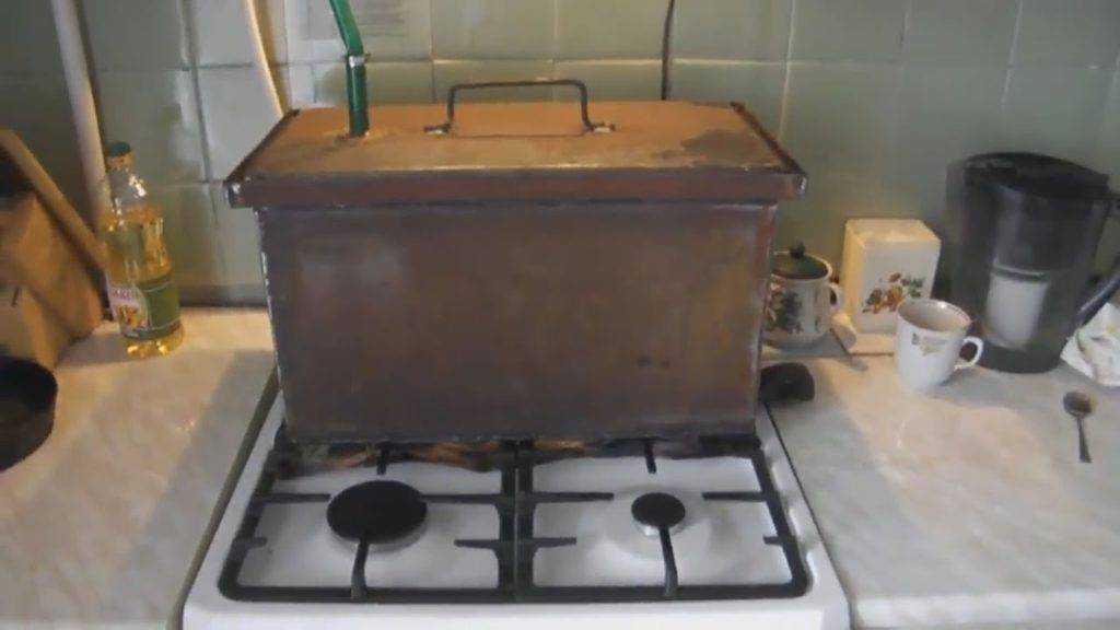 Что можно сделать из старой газовой плиты - коптильня и другие идеи