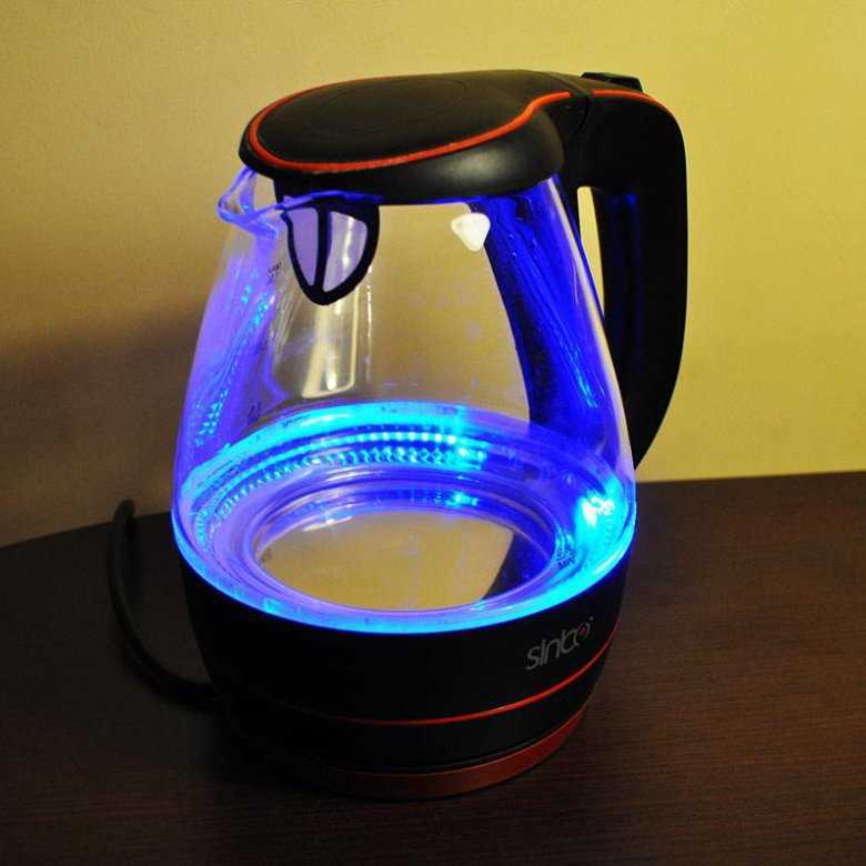 Чайник электрический стеклянный с подсветкой — особенности, преимущества, лучшие модели